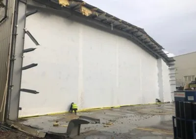 Temporary Encapsulation at Production Factory in Manchester